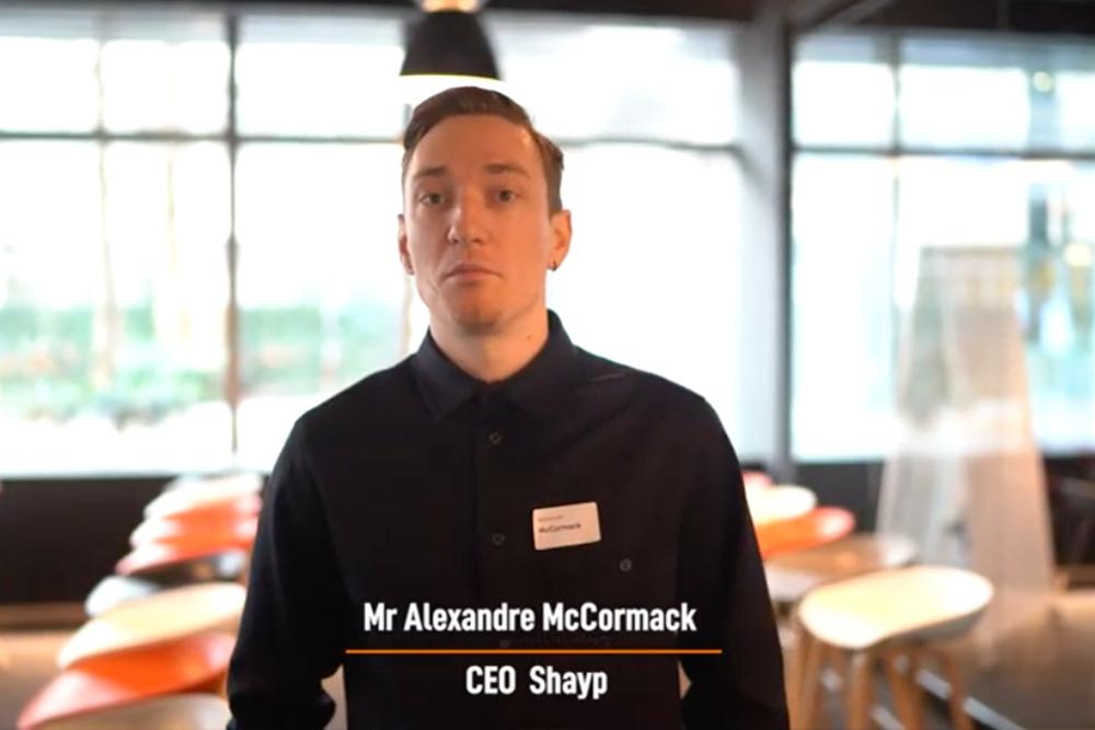 Alexandre Mccormack - CEO of Shayp